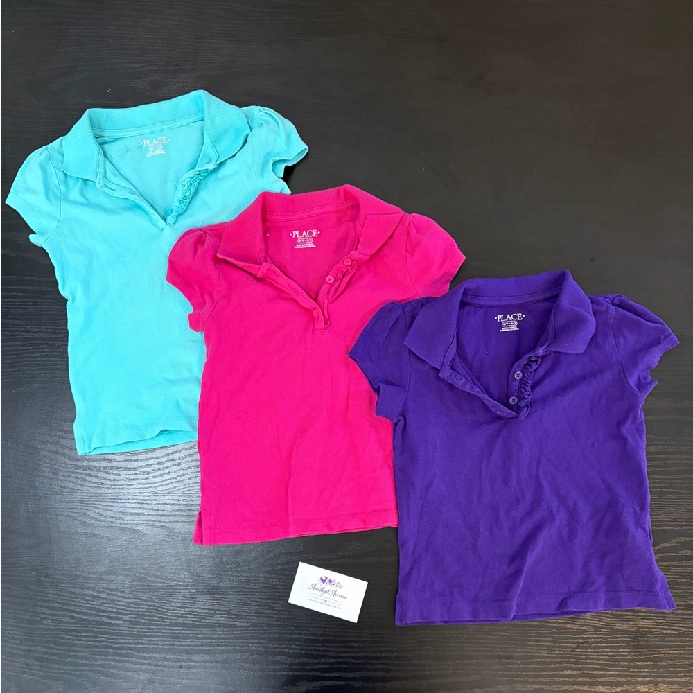 The Children's Place Girls' Polo Shirt Set